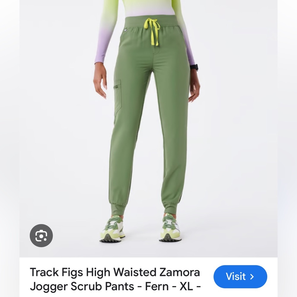 Figs Women's Zamora Jogger Pants - Fern